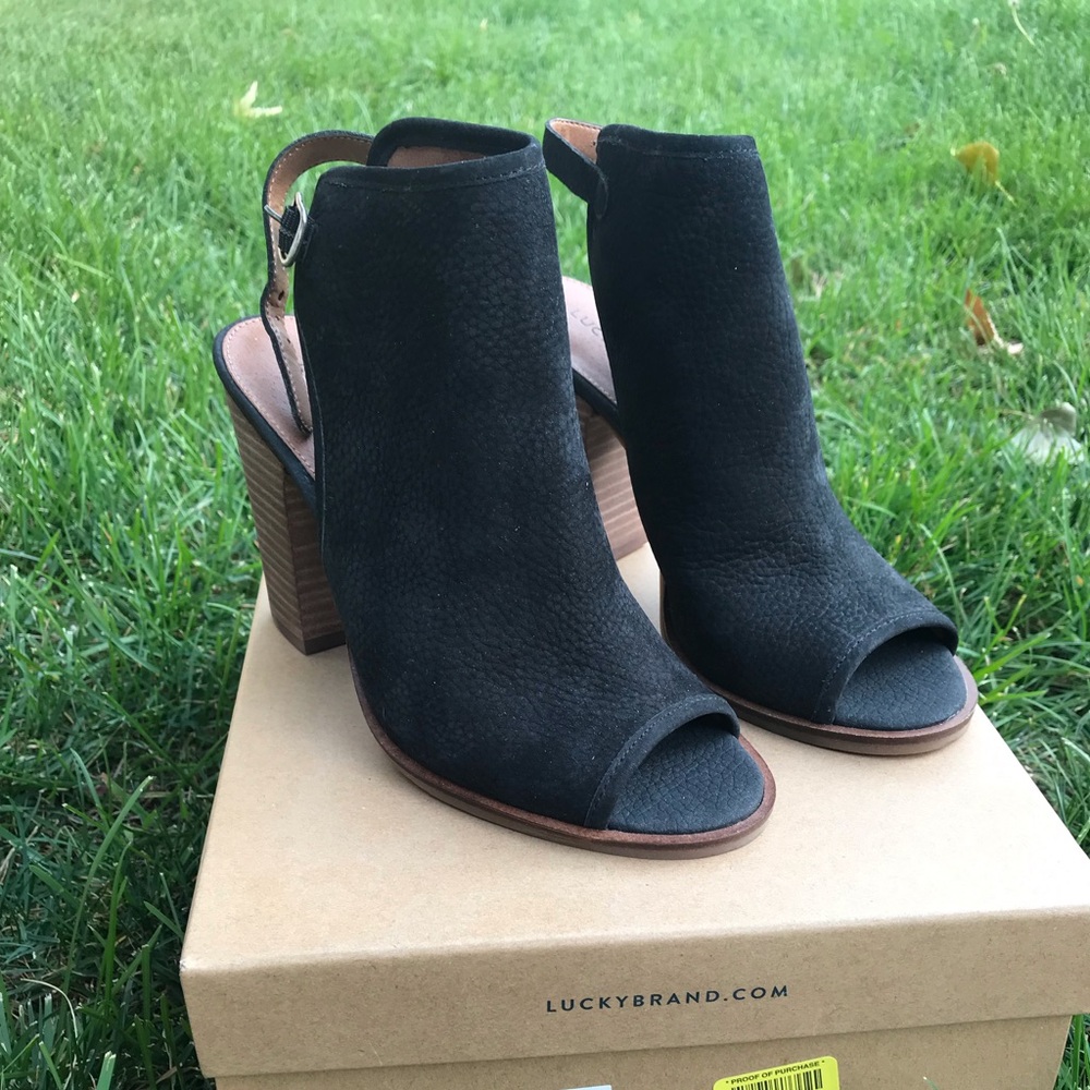 Lucky Brand Peep Toe